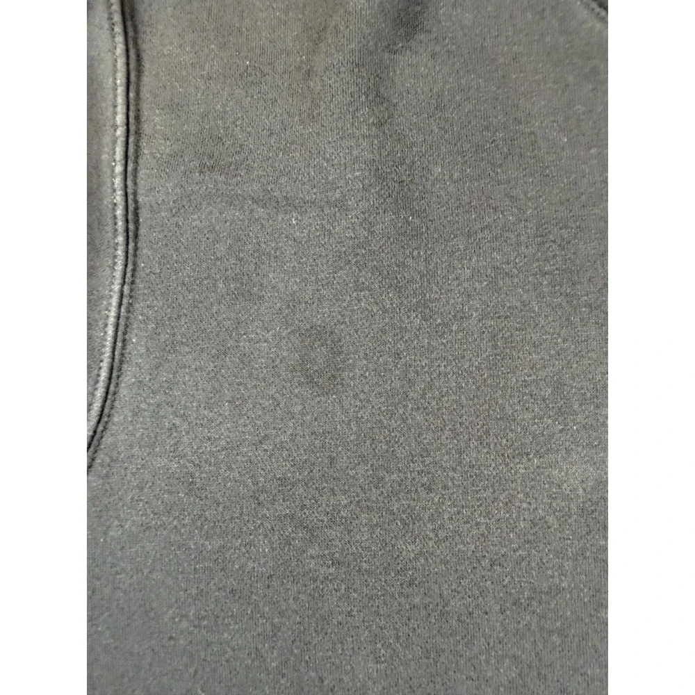 Nike Club Fleece Crewneck Sweatshirt Black Small Logo Pullover Men's Large